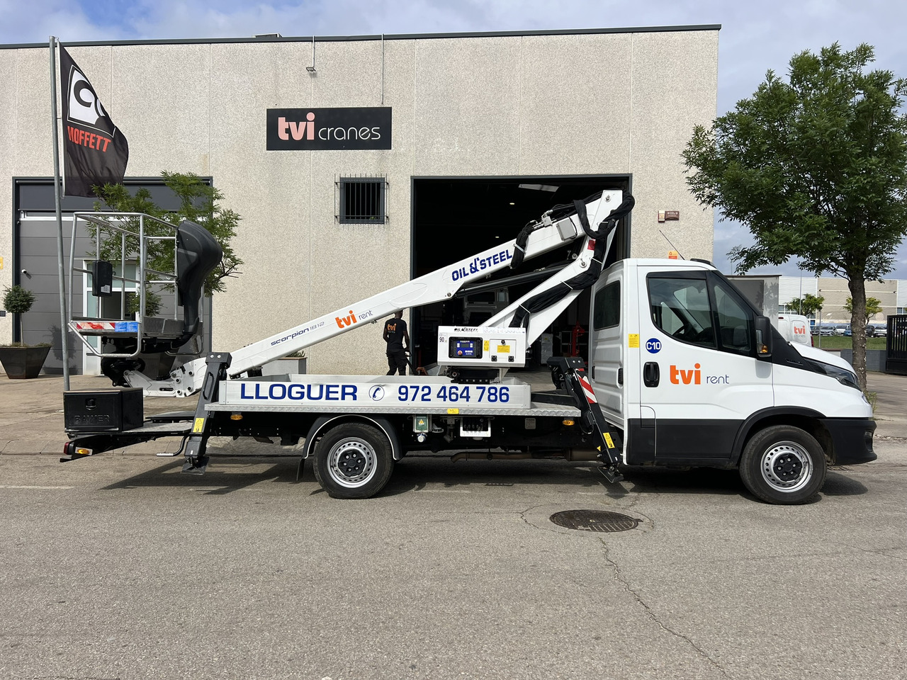 Iveco Daily + Oil&Steel Scorpion 1812 Smart Iveco Daily + Oil&Steel Scorpion 1812 Smart - Truck mounted aerial platform: picture 2 Iveco Daily + Oil&Steel Scorpion 1812 Smart Iveco Daily + Oil&Steel Scorpion 1812 Smart - Truck mounted aerial platform: picture 2