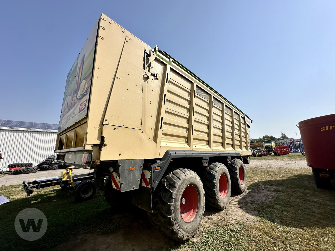 Self-loading wagon CLAAS Cargos 995: picture 11