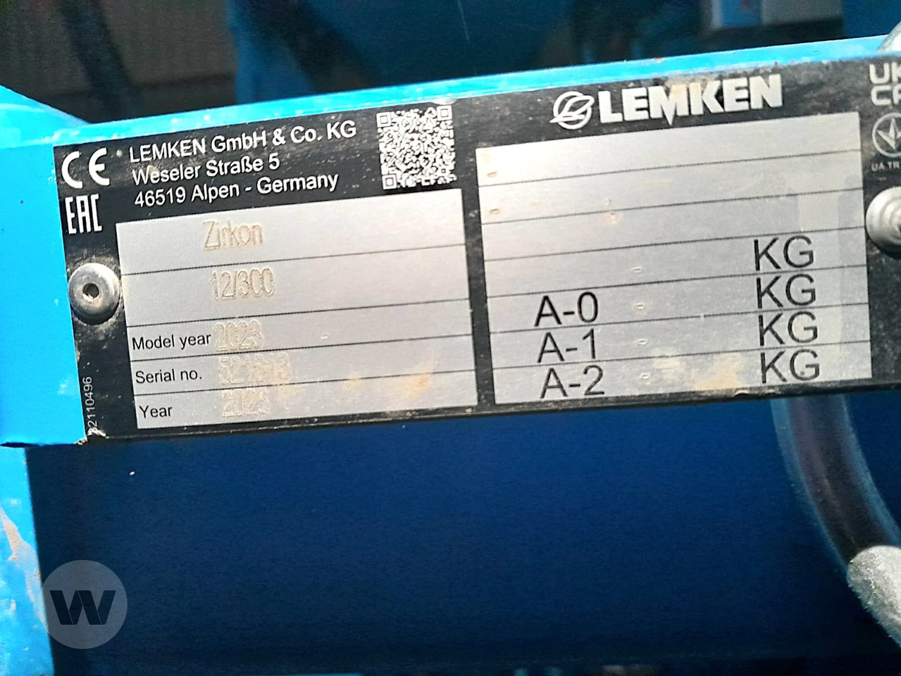 Seed drill Lemken Solitair 9+/300: picture 13