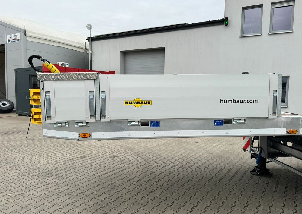 Humbaur Ocynkowana rama, Twarde drewno, W pełni hydrauliczne rampy - Low loader semi-trailer: picture 2 Humbaur Ocynkowana rama, Twarde drewno, W pełni hydrauliczne rampy - Low loader semi-trailer: picture 2