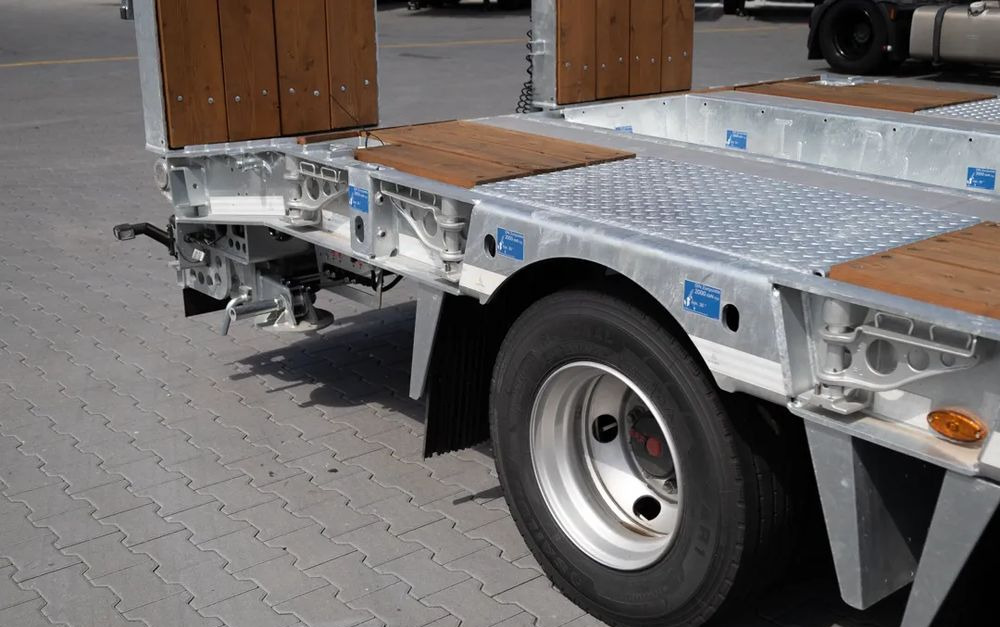 Humbaur Rampy pojedyncze/podwójne, Ocynkowana rama, Twarde drewno, W pełni hydrauliczne rampy - Low loader semi-trailer: picture 5 Humbaur Rampy pojedyncze/podwójne, Ocynkowana rama, Twarde drewno, W pełni hydrauliczne rampy - Low loader semi-trailer: picture 5