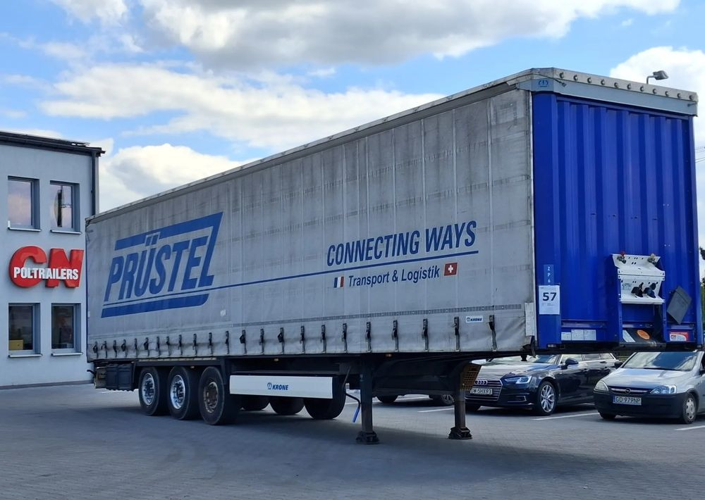 Krone Mega, Firanka, Osie Krone - Curtainsider semi-trailer: picture 1 Krone Mega, Firanka, Osie Krone - Curtainsider semi-trailer: picture 1