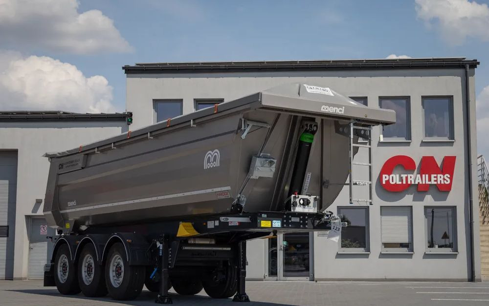 Menci Wywrotka stalowa 27m3, Cramaro Elektryczny/Manualny/Boczny // Waga 6000 kg // Hardox HB500 - Tipper semi-trailer: picture 2 Menci Wywrotka stalowa 27m3, Cramaro Elektryczny/Manualny/Boczny // Waga 6000 kg // Hardox HB500 - Tipper semi-trailer: picture 2