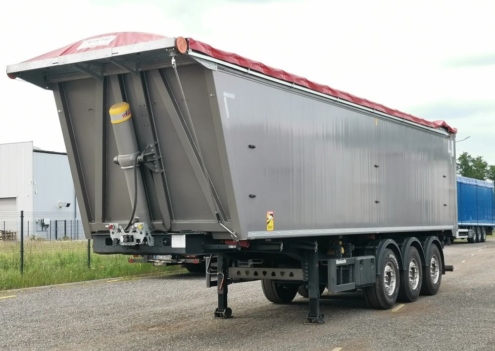 Reisch Aluminiowa 50m3, dach Cramaro manualny - Tipper semi-trailer: picture 1 Reisch Aluminiowa 50m3, dach Cramaro manualny - Tipper semi-trailer: picture 1