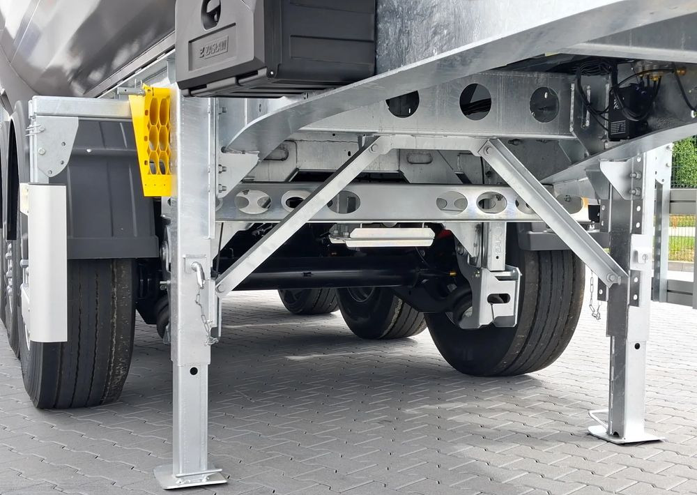 New Tipper semi-trailer Zaslaw NOWY MODEL, CAŁA HARDOX 500 24/27m3: picture 9