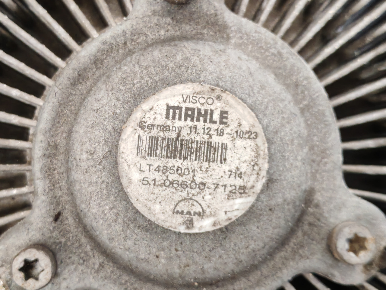 MAN TGS TGX / D2676LF / VISCO CLUTCH FAN / 51066007125 - Fan: picture 3 MAN TGS TGX / D2676LF / VISCO CLUTCH FAN / 51066007125 - Fan: picture 3