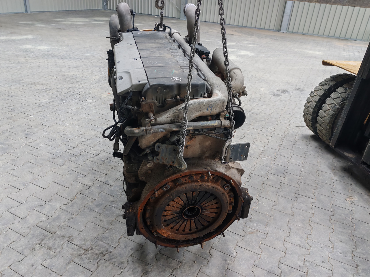 MAN TGS TGX / SINOTRUK MC11.44-40 / ENGINE D2066 LF40 EURO 5 / 10,5 LITRE - Engine: picture 3 MAN TGS TGX / SINOTRUK MC11.44-40 / ENGINE D2066 LF40 EURO 5 / 10,5 LITRE - Engine: picture 3