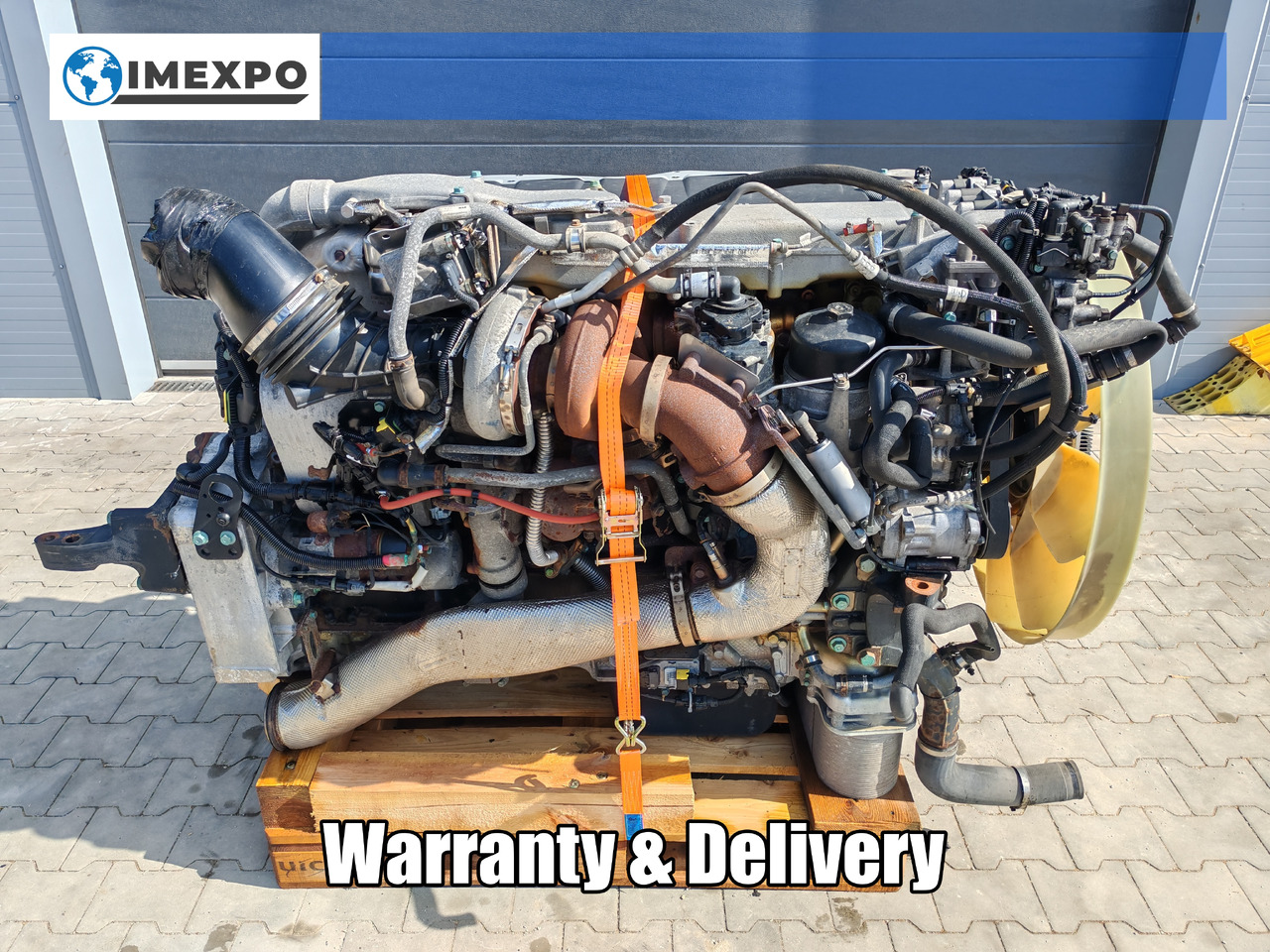 MAN TGX TGS / D2676 LF46 / EURO6 / COMPLETE ENGINE - Engine: picture 1 MAN TGX TGS / D2676 LF46 / EURO6 / COMPLETE ENGINE - Engine: picture 1