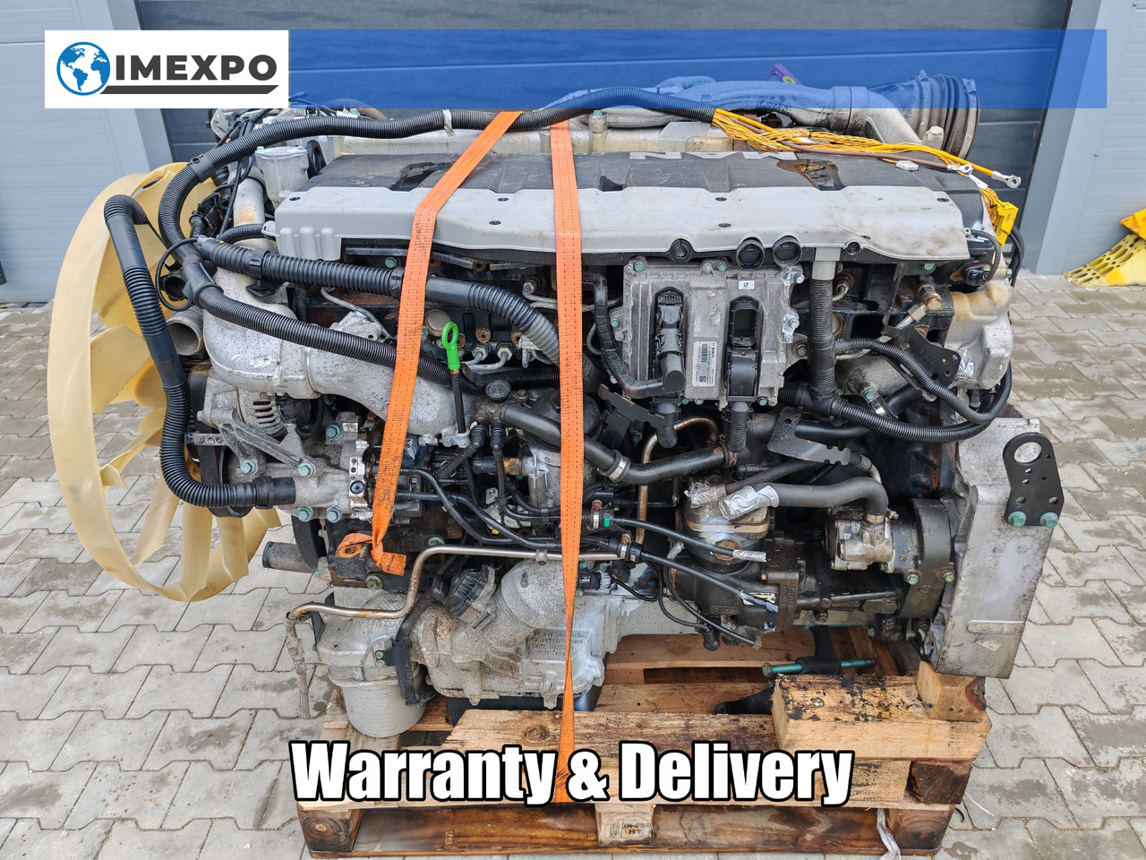 MAN TGX TGS / D2676 LF51 / EURO 6 / COMPLETE ENGINE - Engine: picture 1 MAN TGX TGS / D2676 LF51 / EURO 6 / COMPLETE ENGINE - Engine: picture 1