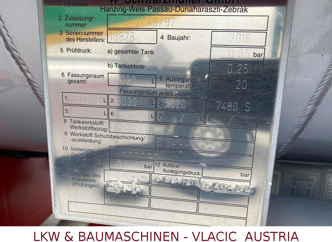 Tank truck Iveco Stralis 480 Benz/Diesel Schwarzmüller-Kompletzug: picture 16