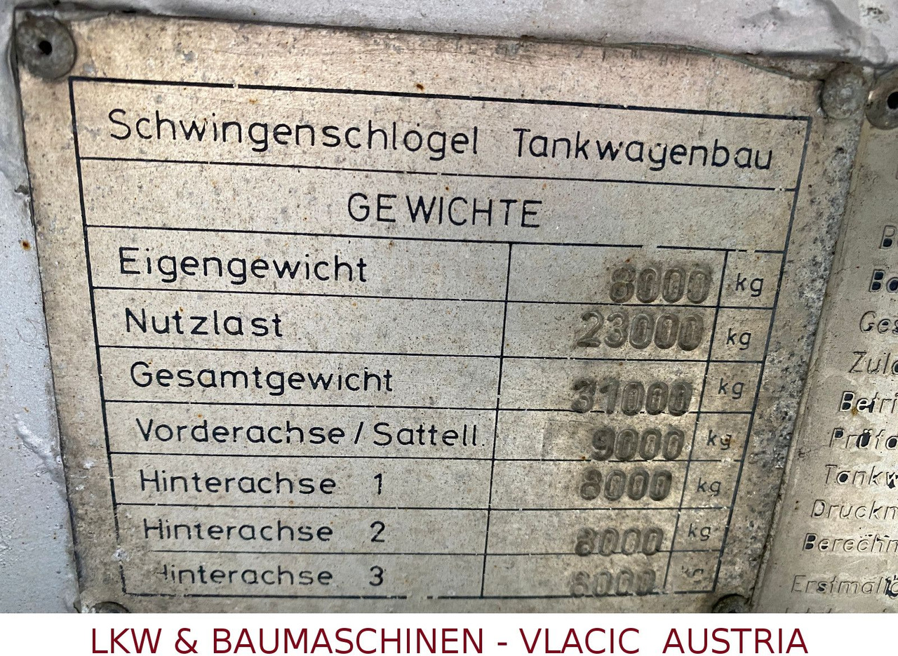 Tank semi-trailer Schwarzmüller Tank für Öl transport: picture 15