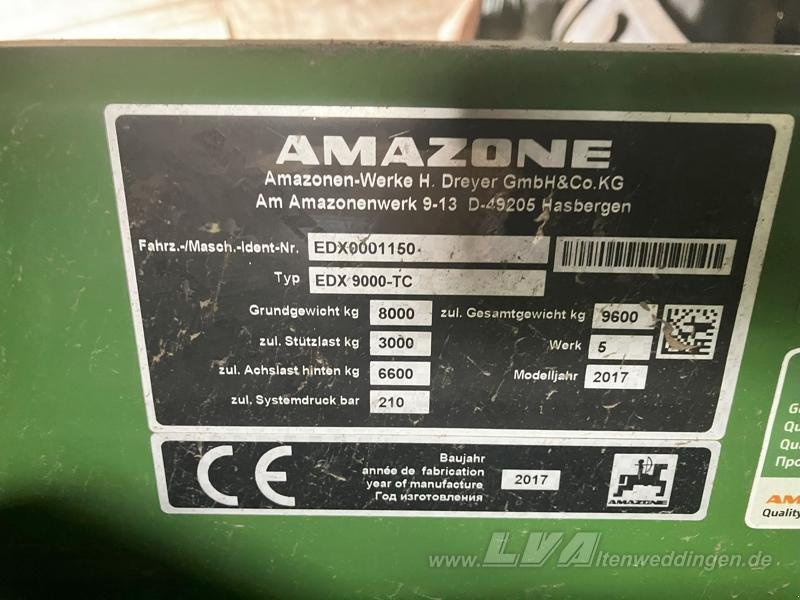Seed drill Amazone EDX 9000 TC: picture 8