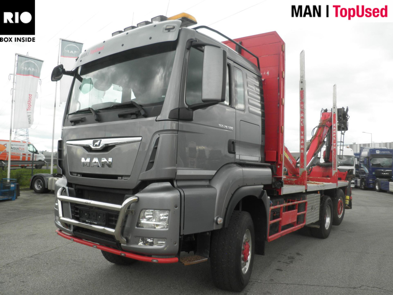MAN TGS 28.500 6X4-4 BL - Log truck: picture 1 MAN TGS 28.500 6X4-4 BL - Log truck: picture 1