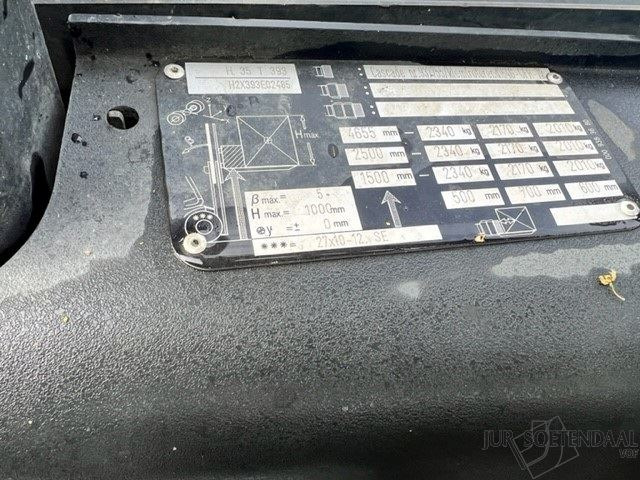 LPG forklift LINDE H 35 TEV0: picture 6