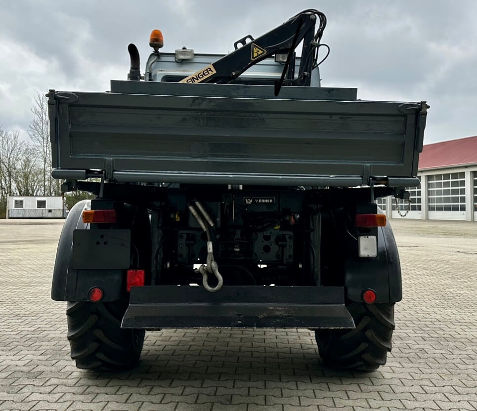 Tipper Unimog 130 - U130 418 74426 mit Kran und Winde Mer: picture 6