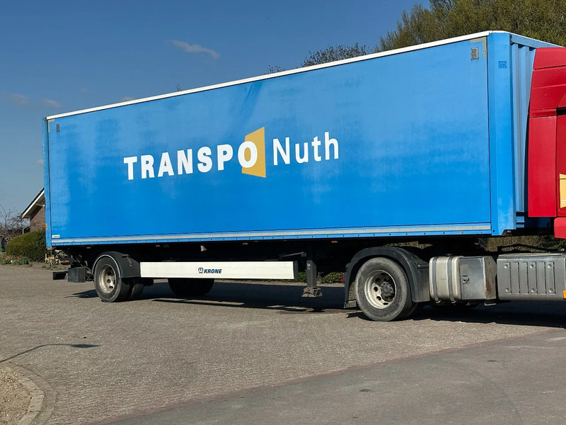 Closed box semi-trailer Krone 1 assige city. Dhollandia 2500kg!!LBW!!: picture 1