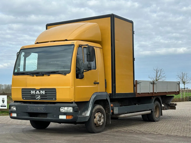 MAN LE 180 c !!LANDBOUW KENTEKEN!!!BOSBOUW!! - Dropside/ Flatbed truck: picture 1 MAN LE 180 c !!LANDBOUW KENTEKEN!!!BOSBOUW!! - Dropside/ Flatbed truck: picture 1