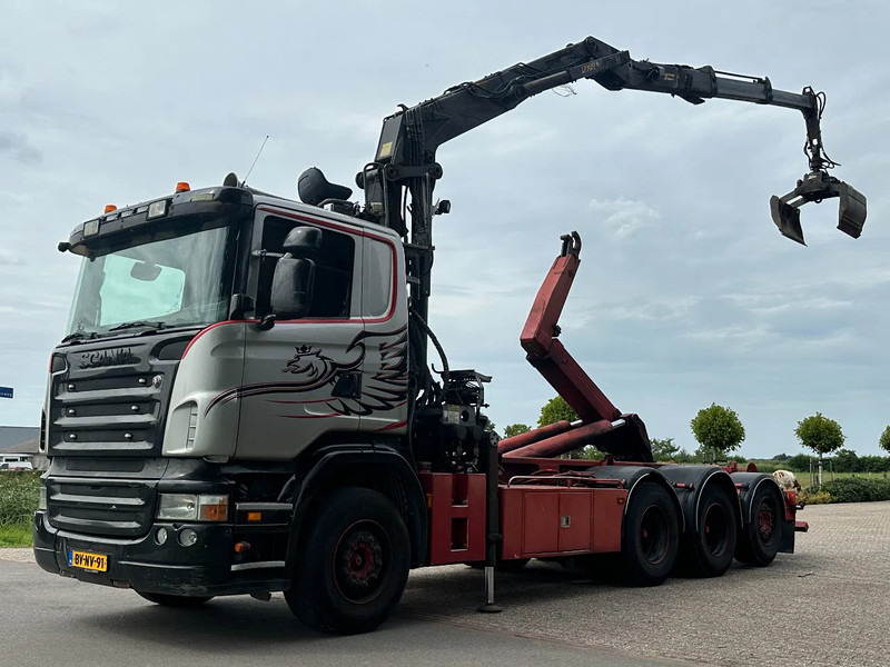 Scania R420 8x4 TRIPLE!!Z-KRAAN/HAAK!! MANUELL!!!SCHROTT/METALL!! - Hook lift truck, Crane truck: picture 5 Scania R420 8x4 TRIPLE!!Z-KRAAN/HAAK!! MANUELL!!!SCHROTT/METALL!! - Hook lift truck, Crane truck: picture 5