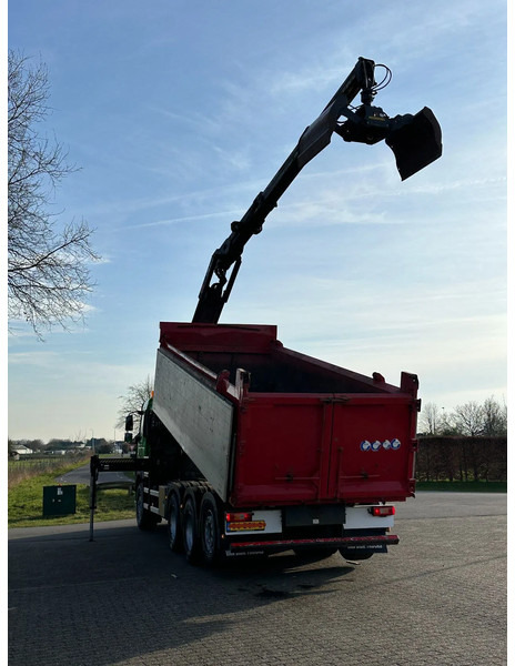 Tipper, Crane truck Volvo FM 430 !!8X4 TRIPLE!! EURO6!! Z-KRAAN!!/KIPPER!!TOP!! ZERO-EMISSE 2029!!: picture 7