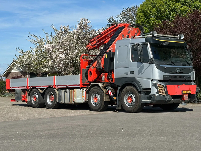 Crane truck Volvo FMX 500 8X2!!FASSI 71TM!!FLY-JIB!!2017!!EURO6!!202TKM!!FRONTSTAMPS!!: picture 7