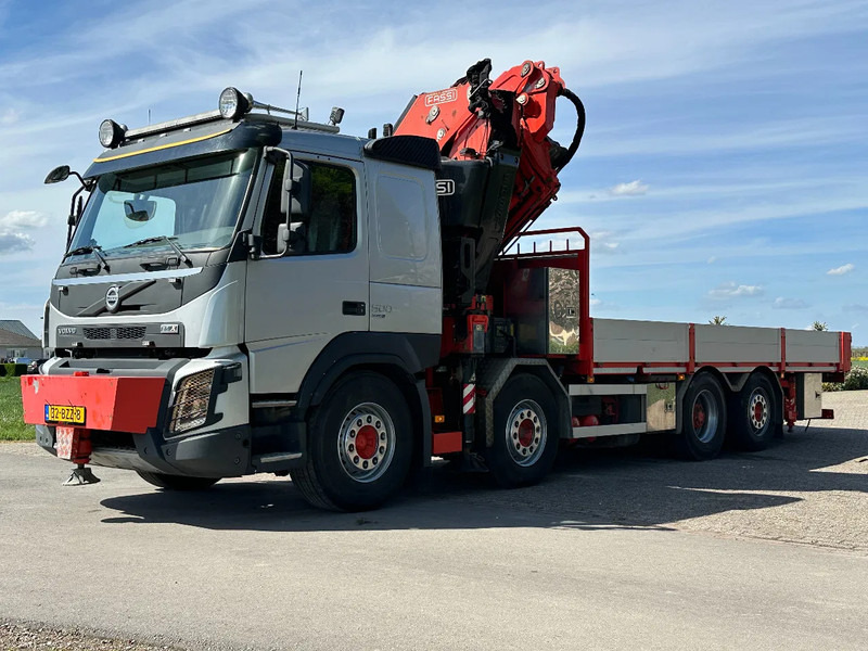 Crane truck Volvo FMX 500 8X2!!FASSI 71TM!!FLY-JIB!!2017!!EURO6!!202TKM!!FRONTSTAMPS!!: picture 9