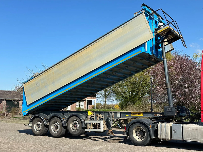 Wielton 3 assige kipper!!Milieukleppen!STUURAS/STEERINAXLE!! - Tipper semi-trailer: picture 2 Wielton 3 assige kipper!!Milieukleppen!STUURAS/STEERINAXLE!! - Tipper semi-trailer: picture 2