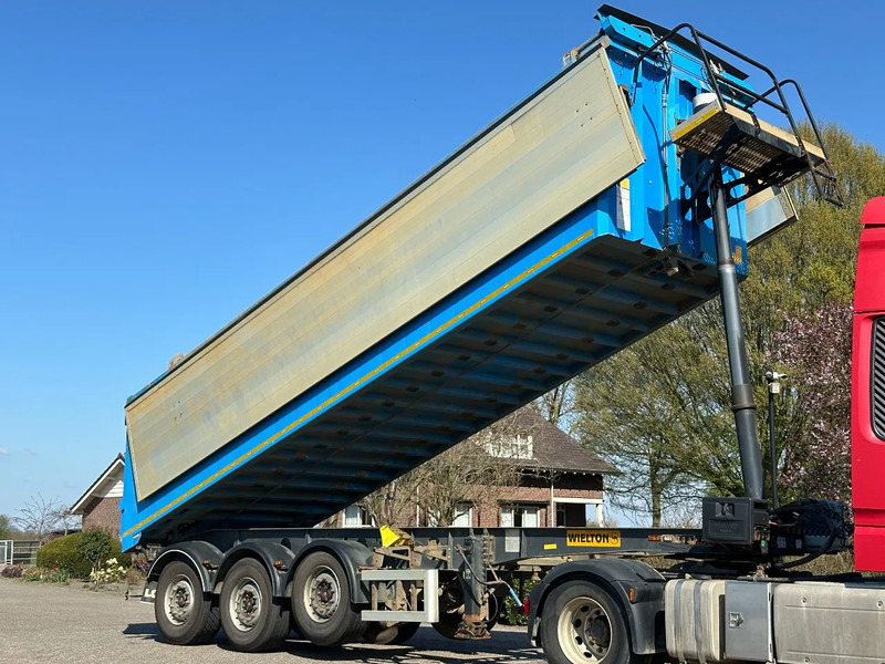 Wielton 3 assige kipper!!Milieukleppen!STUURAS/STEERINAXLE!! - Tipper semi-trailer: picture 1 Wielton 3 assige kipper!!Milieukleppen!STUURAS/STEERINAXLE!! - Tipper semi-trailer: picture 1