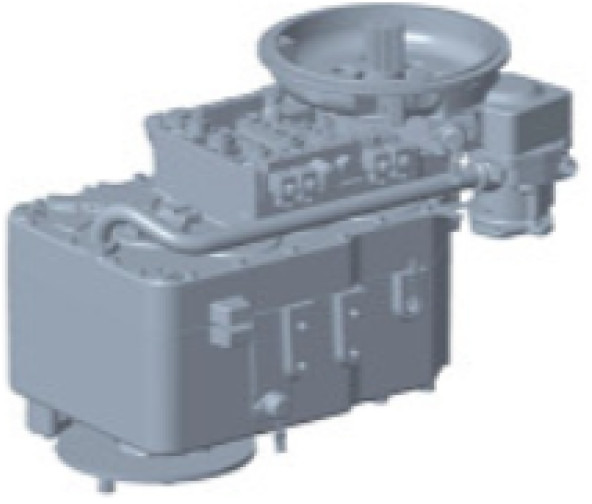 Case 75253456 - Gearbox for Construction machinery: picture 1 Case 75253456 - Gearbox for Construction machinery: picture 1