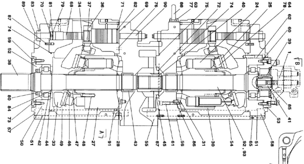 Case KUJ11071 - Hydraulic pump for Agricultural machinery: picture 1 Case KUJ11071 - Hydraulic pump for Agricultural machinery: picture 1