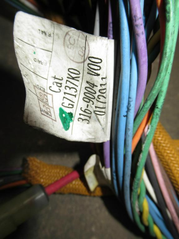 Caterpillar 3169004 - 2965106 - Cables/ Wire harness for Construction machinery: picture 5 Caterpillar 3169004 - 2965106 - Cables/ Wire harness for Construction machinery: picture 5