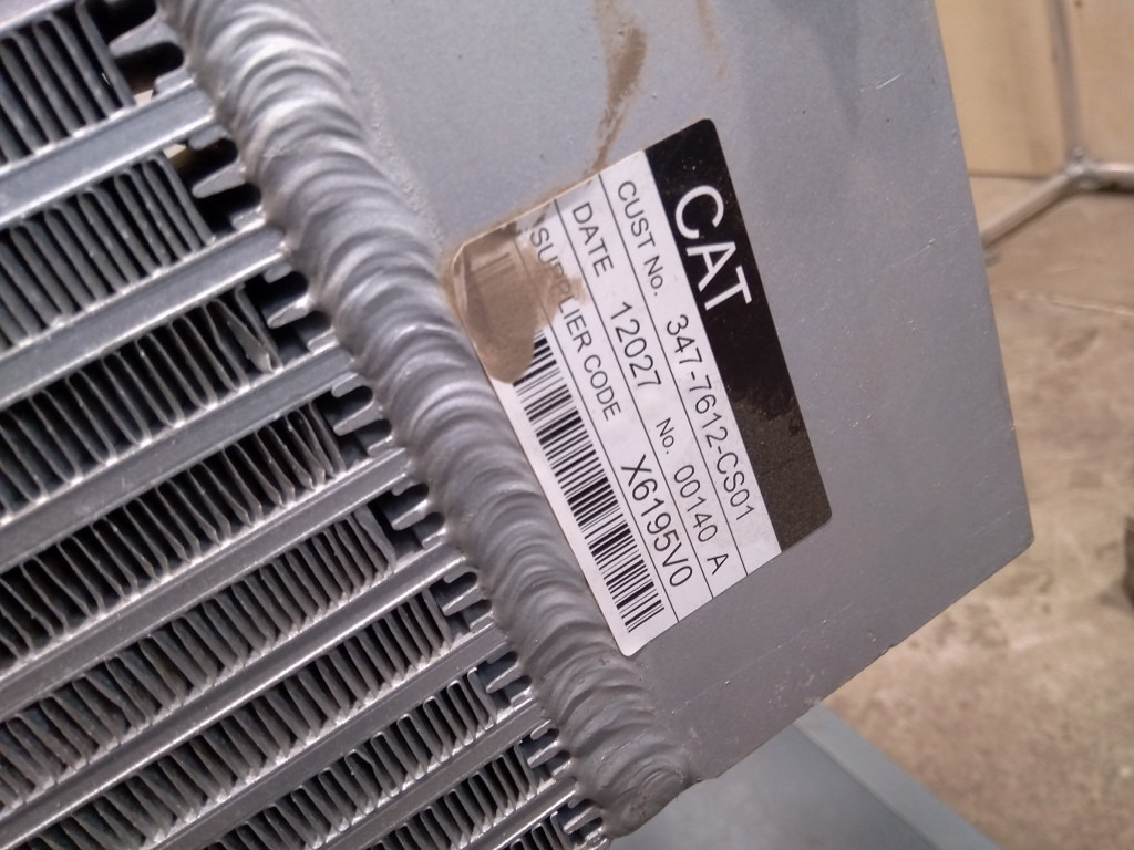 Caterpillar 3477612 - Oil cooler for Construction machinery: picture 3 Caterpillar 3477612 - Oil cooler for Construction machinery: picture 3