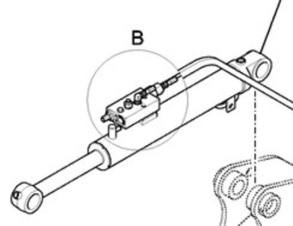 New Holland 31MK-52921CG - Hydraulic cylinder for Construction machinery: picture 3 New Holland 31MK-52921CG - Hydraulic cylinder for Construction machinery: picture 3