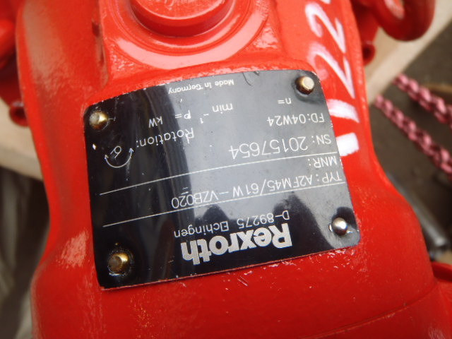 Rexroth A2FM45/61W-VZB020 - - Swing motor for Construction machinery: picture 5 Rexroth A2FM45/61W-VZB020 - - Swing motor for Construction machinery: picture 5