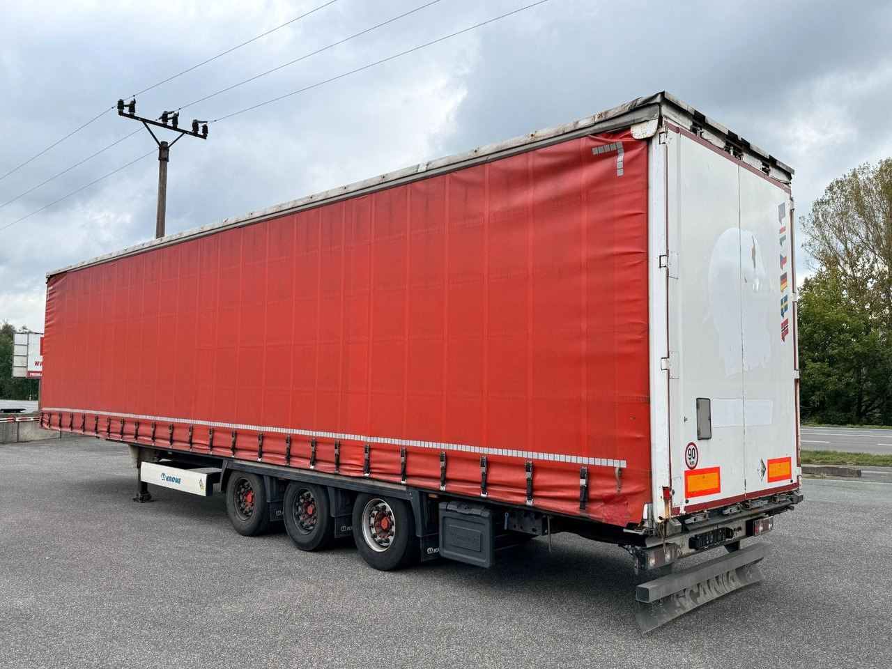 Krone SD - Curtainsider semi-trailer: picture 5 Krone SD - Curtainsider semi-trailer: picture 5