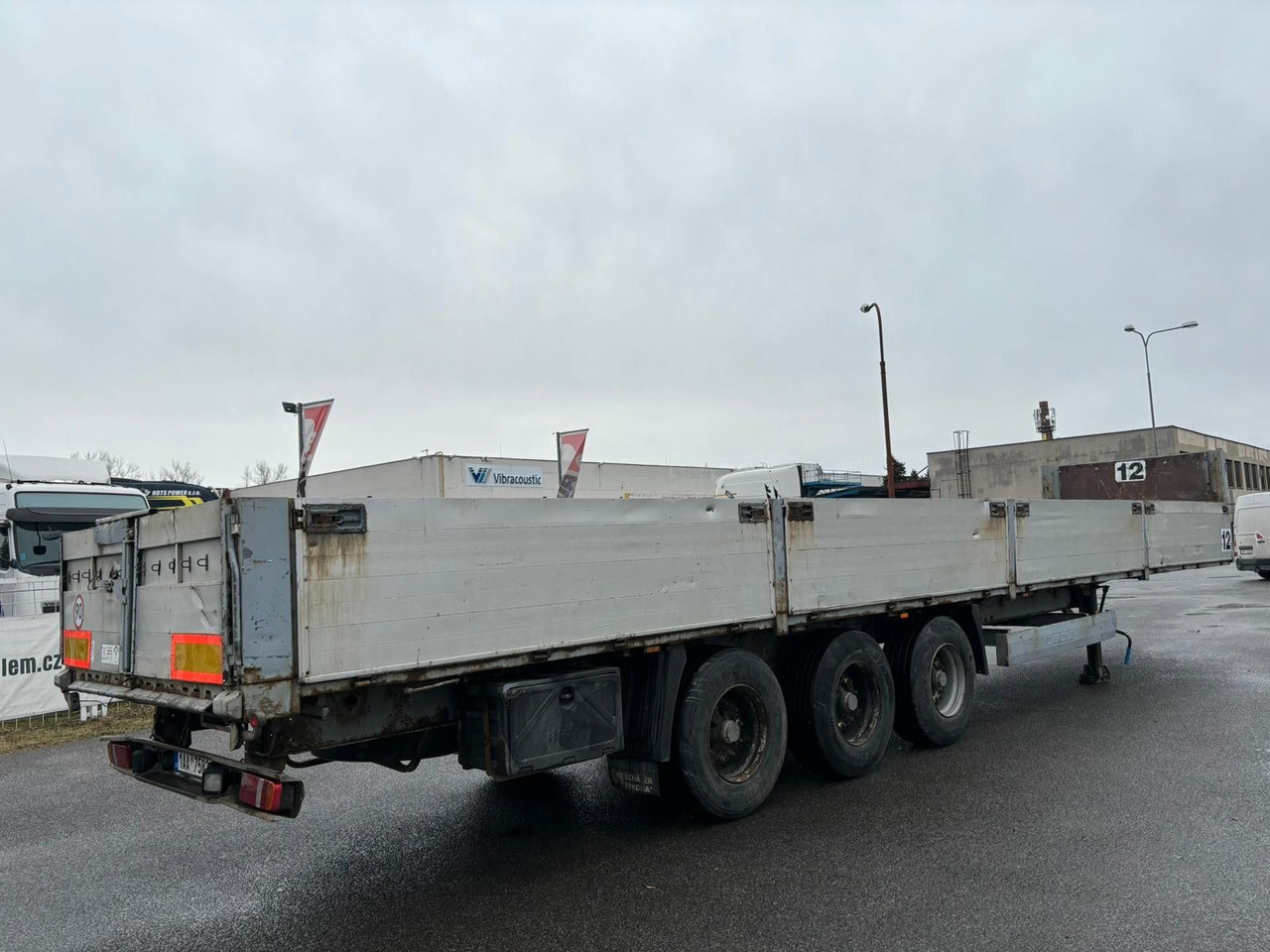 Krone SD P - Dropside/ Flatbed semi-trailer: picture 4 Krone SD P - Dropside/ Flatbed semi-trailer: picture 4
