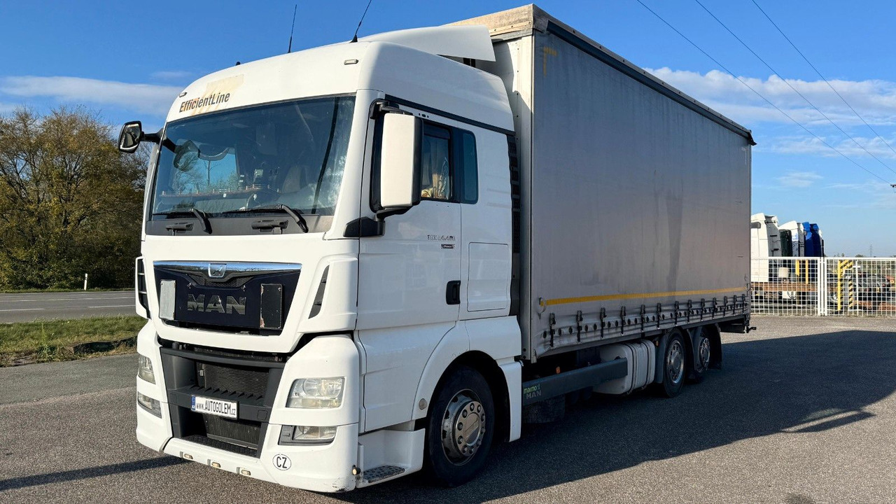 MAN TGX 24.480 - Curtainsider truck: picture 1 MAN TGX 24.480 - Curtainsider truck: picture 1