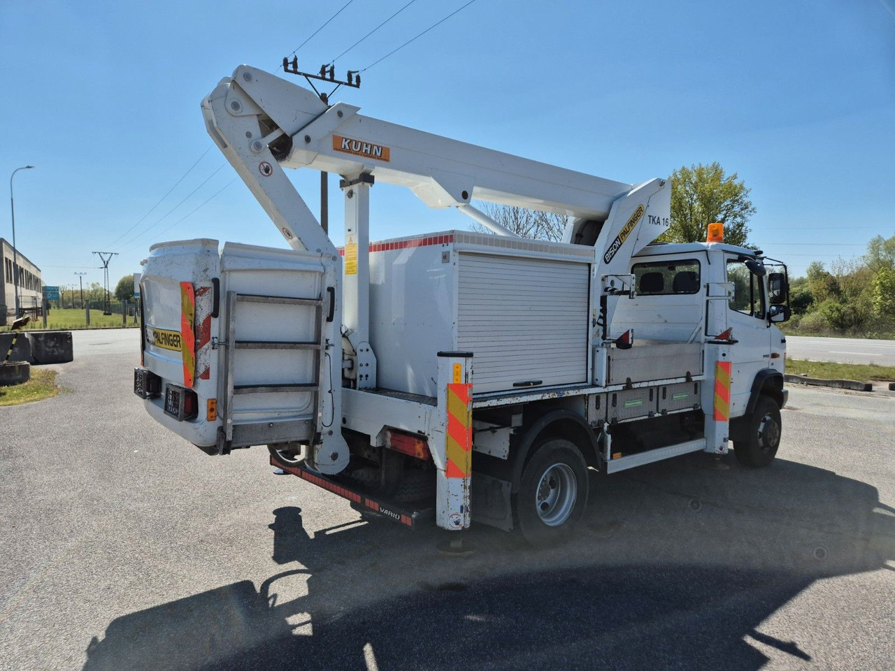 Palfinger TKA 16 - Mercedes-Benz Vario 816 D - Truck mounted aerial platform: picture 4 Palfinger TKA 16 - Mercedes-Benz Vario 816 D - Truck mounted aerial platform: picture 4