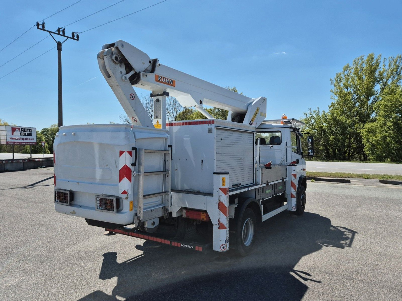 Palfinger TKA 16 - Mercedes-Benz Vario 816 D - Truck mounted aerial platform: picture 4 Palfinger TKA 16 - Mercedes-Benz Vario 816 D - Truck mounted aerial platform: picture 4