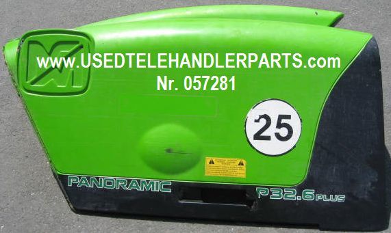 Merlo Nr. 057281 Merlo P 32.6 Merlo P 28.8 - Hood for Telescopic handler: picture 1 Merlo Nr. 057281 Merlo P 32.6 Merlo P 28.8 - Hood for Telescopic handler: picture 1