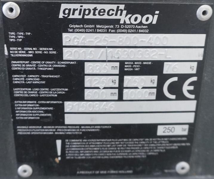 GRIPTECH RG4-25-800-400 - Forks for Forklift: picture 4 GRIPTECH RG4-25-800-400 - Forks for Forklift: picture 4