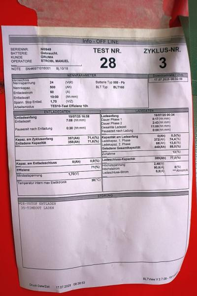 GRUMA 48 Volt 5 PzS 775 Ah - Battery: picture 5 GRUMA 48 Volt 5 PzS 775 Ah - Battery: picture 5