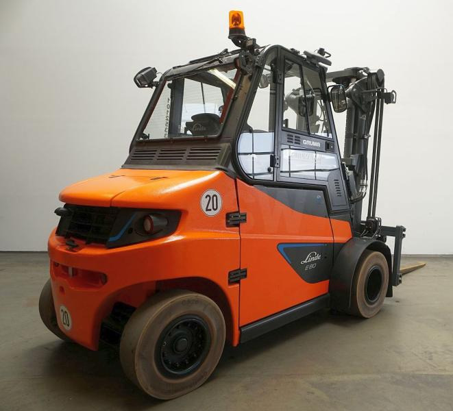 Linde E 80/600 ION 1279 - Electric forklift: picture 2 Linde E 80/600 ION 1279 - Electric forklift: picture 2