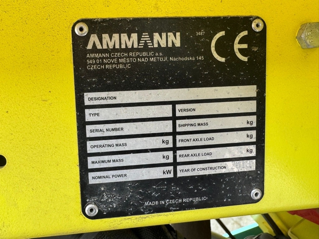 Ammann AFW 150-2 leasing Ammann AFW 150-2: picture 19 Ammann AFW 150-2 leasing Ammann AFW 150-2: picture 19