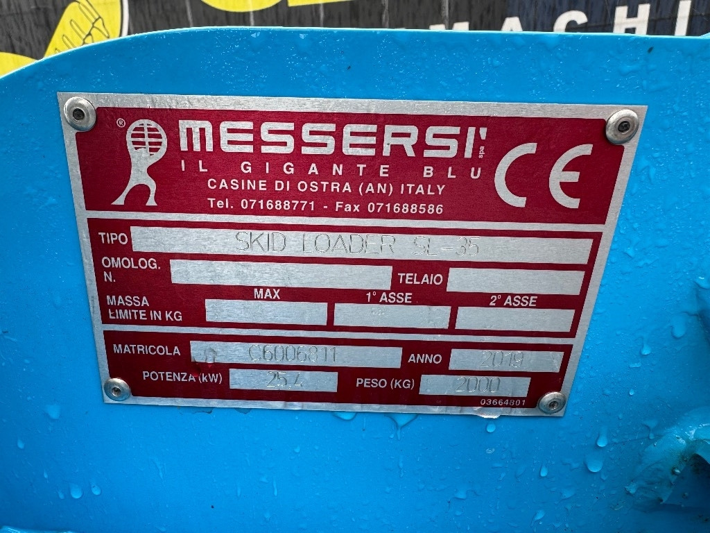 Messersi SL35 - Skid steer loader: picture 5 Messersi SL35 - Skid steer loader: picture 5