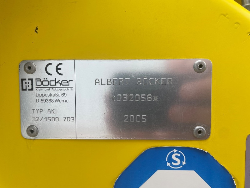Böcker AK 32/1500 - All terrain crane: picture 3 Böcker AK 32/1500 - All terrain crane: picture 3