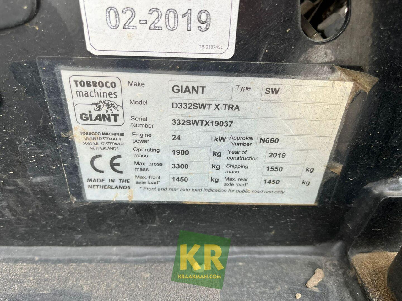 D332 Giant - Compact loader: picture 4 D332 Giant - Compact loader: picture 4