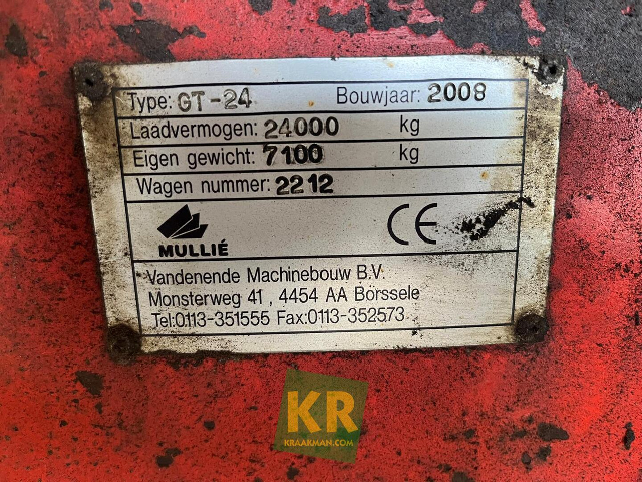 GT-24 gronddumper MP Mullie - Tipper trailer: picture 2 GT-24 gronddumper MP Mullie - Tipper trailer: picture 2