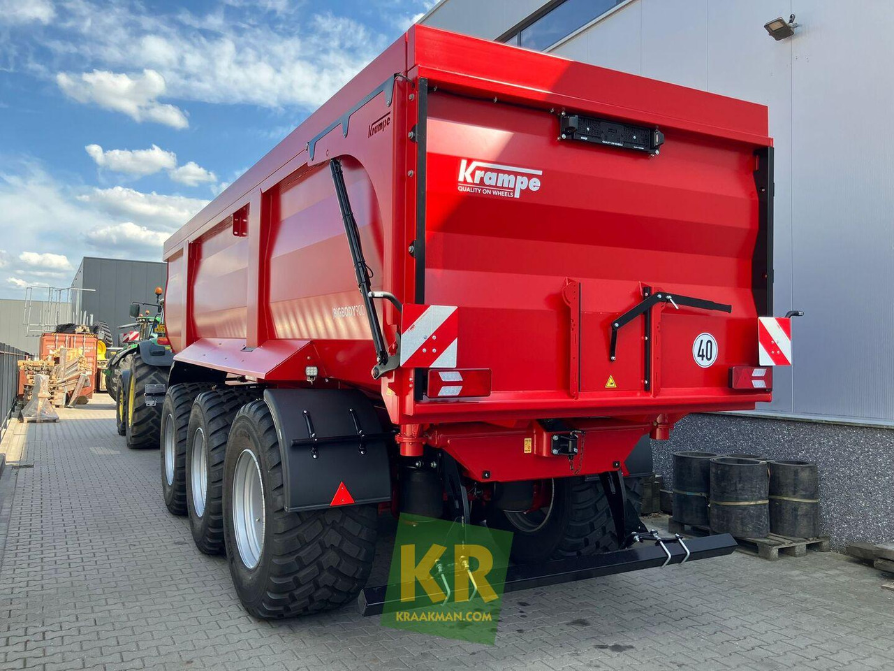 New Farm tipping trailer/ Dumper Krampe BIG BODY 900: picture 12
