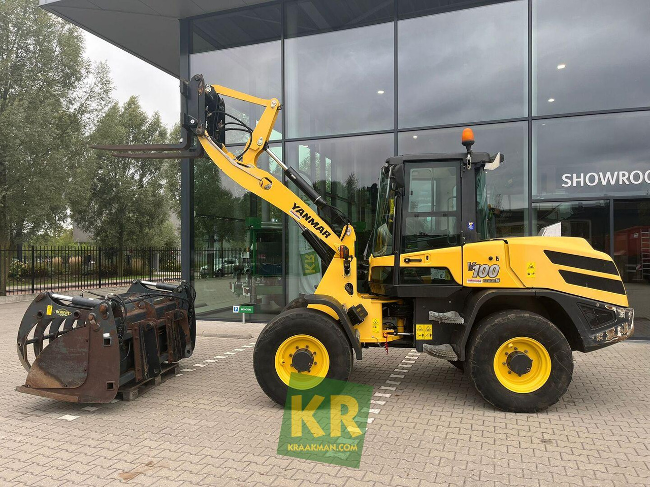 V100 shovel Yanmar - Wheel loader: picture 2 V100 shovel Yanmar - Wheel loader: picture 2