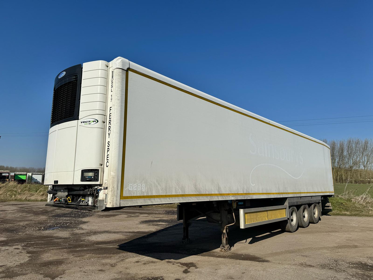SDC 2017 Vector 1950 MT - Refrigerator semi-trailer: picture 1 SDC 2017 Vector 1950 MT - Refrigerator semi-trailer: picture 1